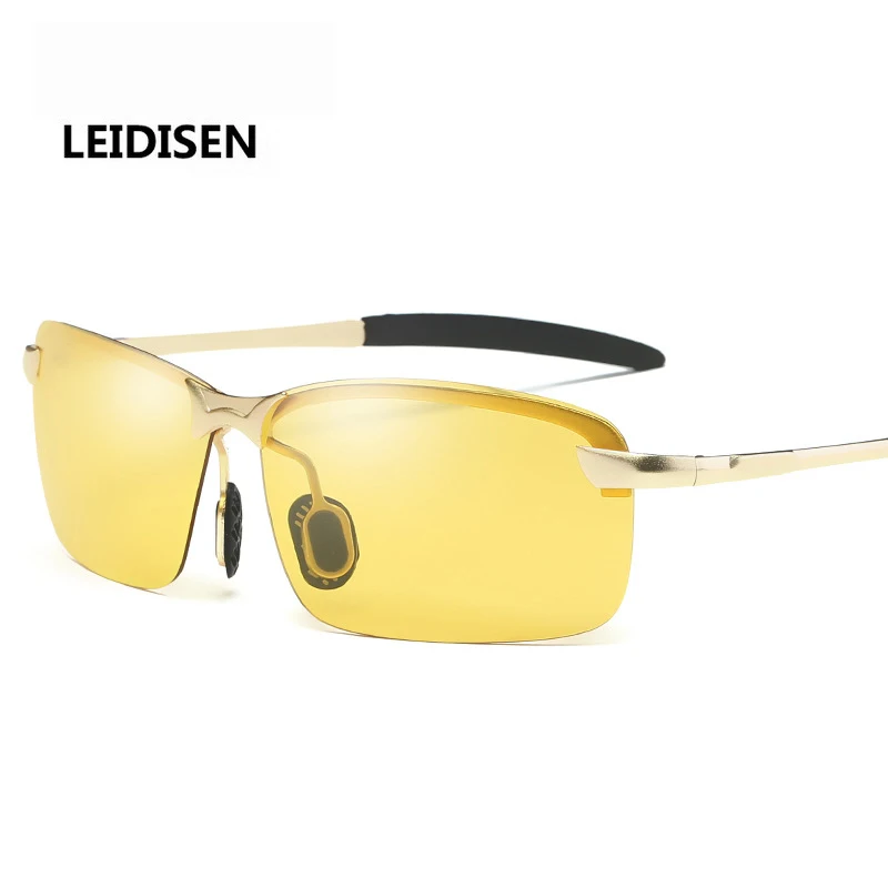 2017 новинка LEIDISEN мужские роскошные брендовые дизайнерские солнцезащитные очки