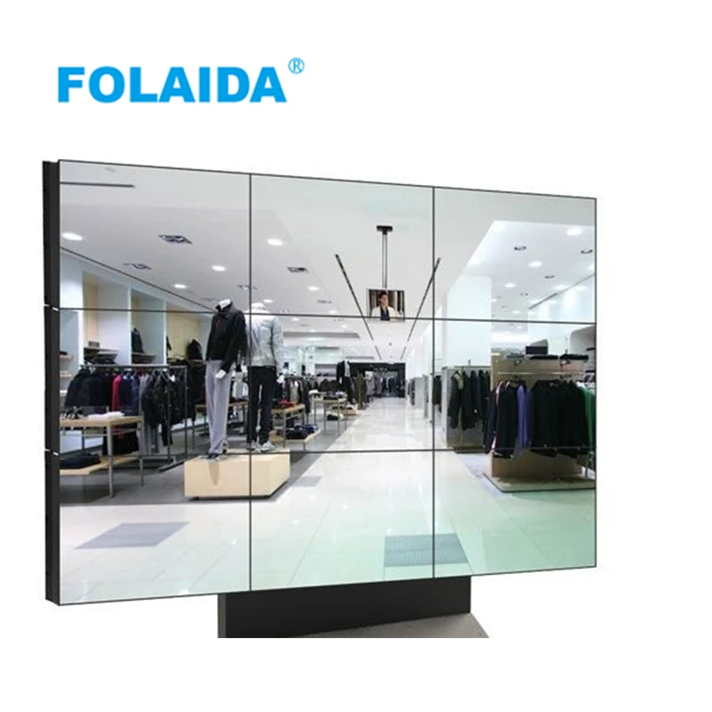 Folaida 49 дюймов 3,5 мм ЖК-видео стена с LG панель TFT-LED для ЖК-системы мониторинга, ЖК-телевизор дисплей стены, ЖК-вывески стены