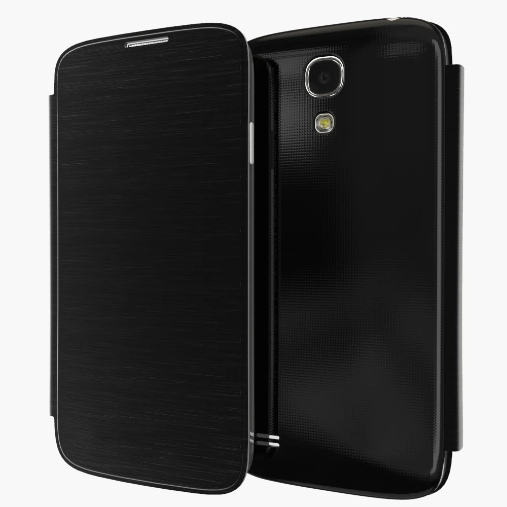Тонкий флип чехол для Samsung Galaxy S4 SIV Mini I9190 i9192 i9195 задняя крышка корпус