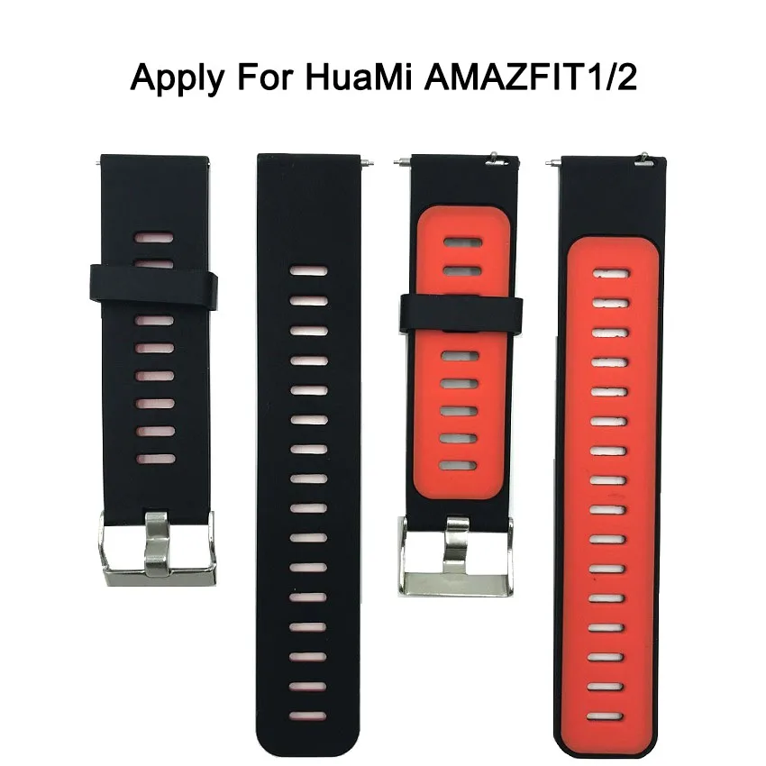 Силиконовый ремешок для часов Xiaomi Amazfit PACE Sport сменный смарт-часов аксессуары Huami