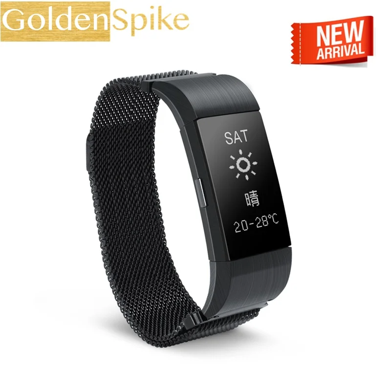 Новый S18 Bluetooth Smart Band Поддержка сердечного ритма крови Давление монитор браслет