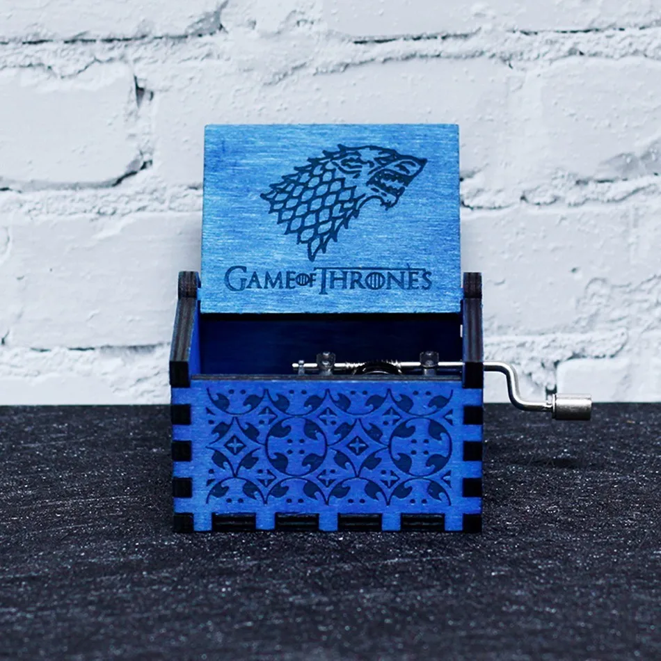 Game of Thrones A Музыкальная шкатулка заводится в горячей Игры престолов, чтобы влюбиться в Ballgt Dragon Star Wars рождественские подарки на день рождения для детей - Цвет: Game of Thrones A
