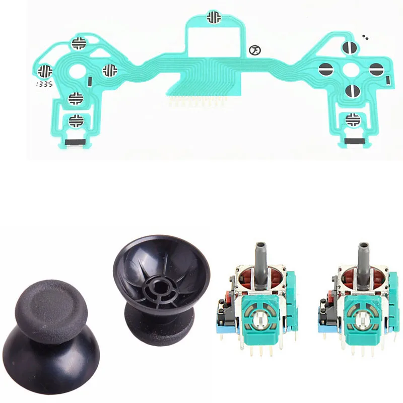 Контроллер PS4 3D аналоговые джойстики Джойстики ручки крышки проводящая пленка