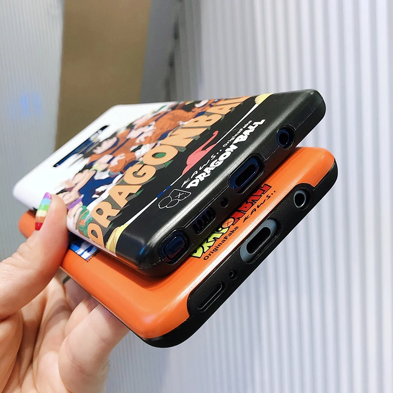 YHBBCASES мультфильм Прохладный Dragon Ball Телефон чехол для samsung S10 Plus забавные Чехлы Galaxy