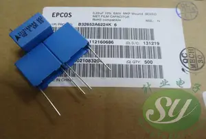 Конденсаторы пленочные B32652A6224K, 2019, горячая Распродажа, 20 шт.50 шт. EPCOS 0,22 мкФ630 в 220nf u22 224
