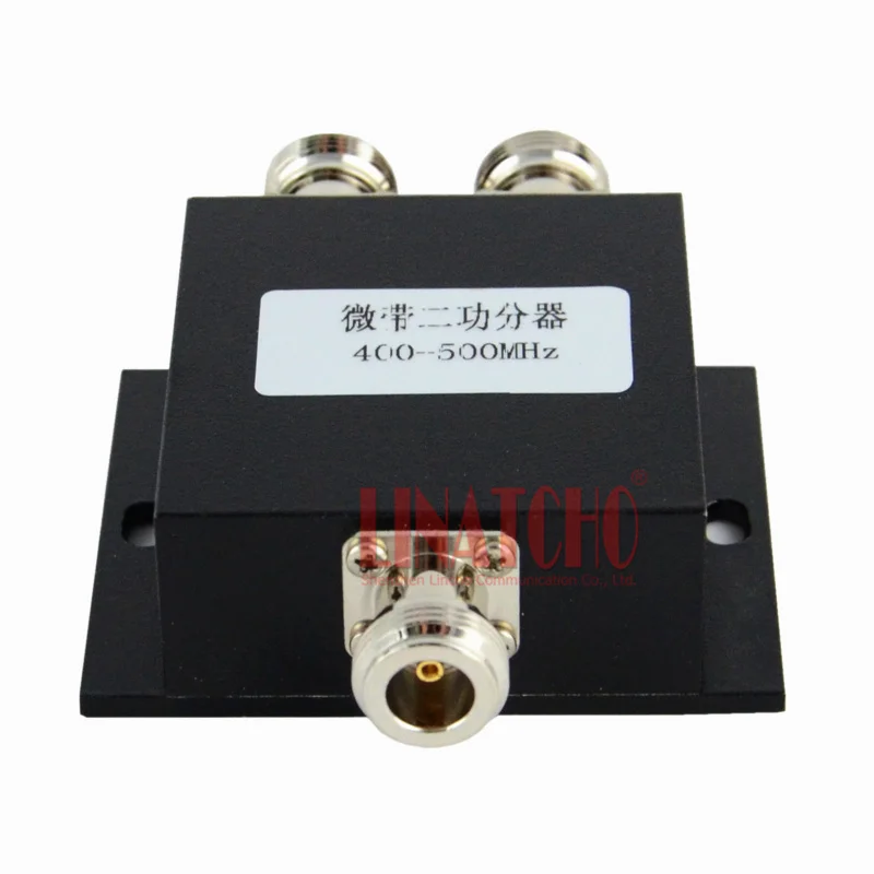 2 ways 450MHz RF power splitter 400-500MHz UHF band two-way radio divider CDMA signal repeater splitter