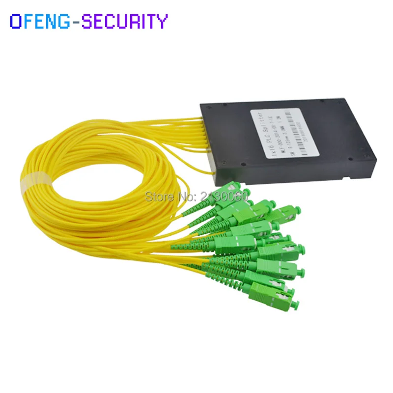 Высокое качество ABS SC APC 1X16 PLC волоконно оптический разветвитель коробка