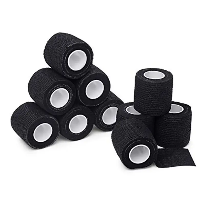 

Tattoo Bandage Roll 6/12/24pcs Self-adhesive Bandage Self-adherent Cohesive Tape Strong Tape Wrist for Tattoo Cover Accessories