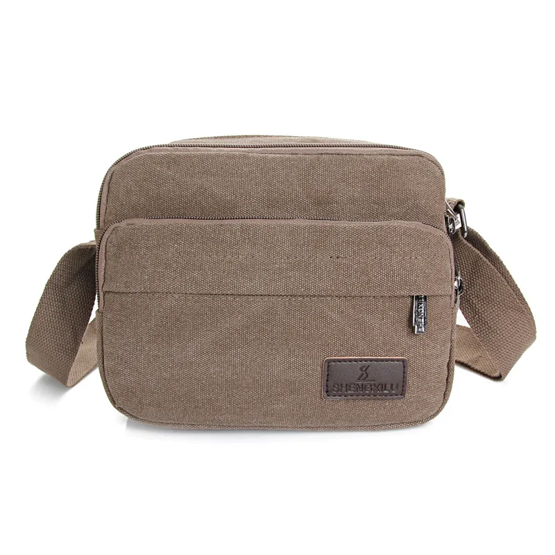 Мужская Холщовая Сумка через плечо винтажная Повседневная дорожная сумка PT990|bag