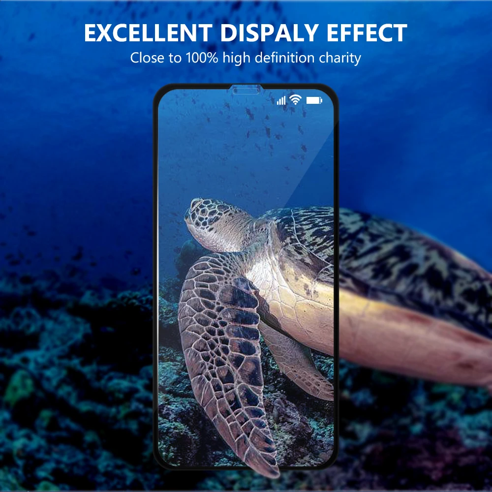 Кристально прозрачное закаленное стекло для защиты экрана iPhone 7 8 Plus X XS