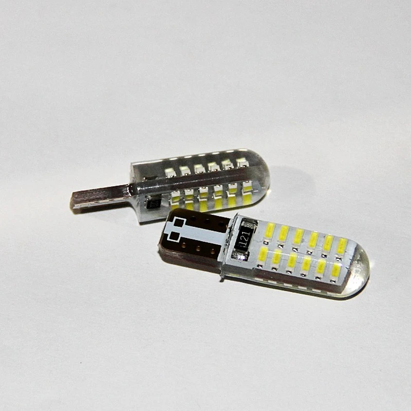 ZXMT 10 шт. T10 LED 194 W5W 24 светодиода CANBUS 3014SMD безотказный автомобильный боковой