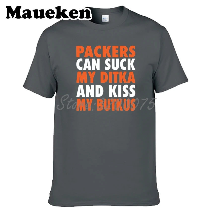 Мужская футболка Cutler making 6 Chicago PACKERS CAN Suck My Ditka Kiss Butkus с круглым вырезом W19031199|t shirt