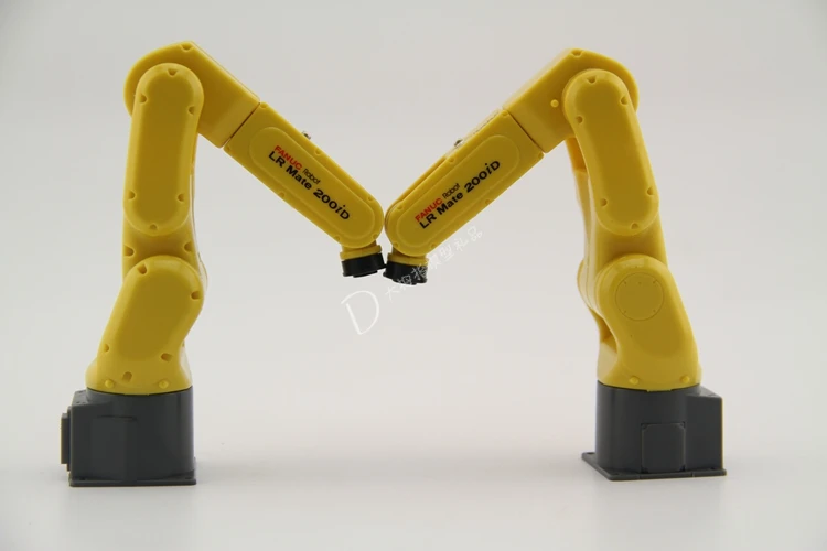 Изысканная 3d-модель робота 1:10 масштаб FANUC LR Mate 200iD манипулятор вертикальная