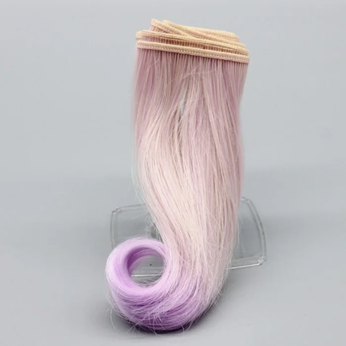 15 см высокая температура термостойкие волосы куклы для 1/3 1/4 1/6 BJD diy куклы парики с волнистыми волосами для куклы - Цвет: NO 9
