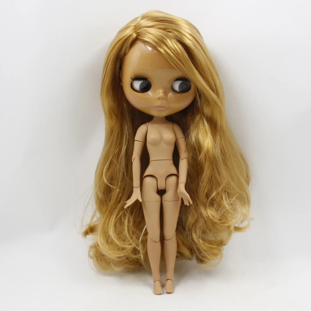 Ледяной DBS Blyth 1/6 bjd кукла шарнирное тело фабрика темно куклы кожи BL331 дикой боковой шнуровкой с бахромой