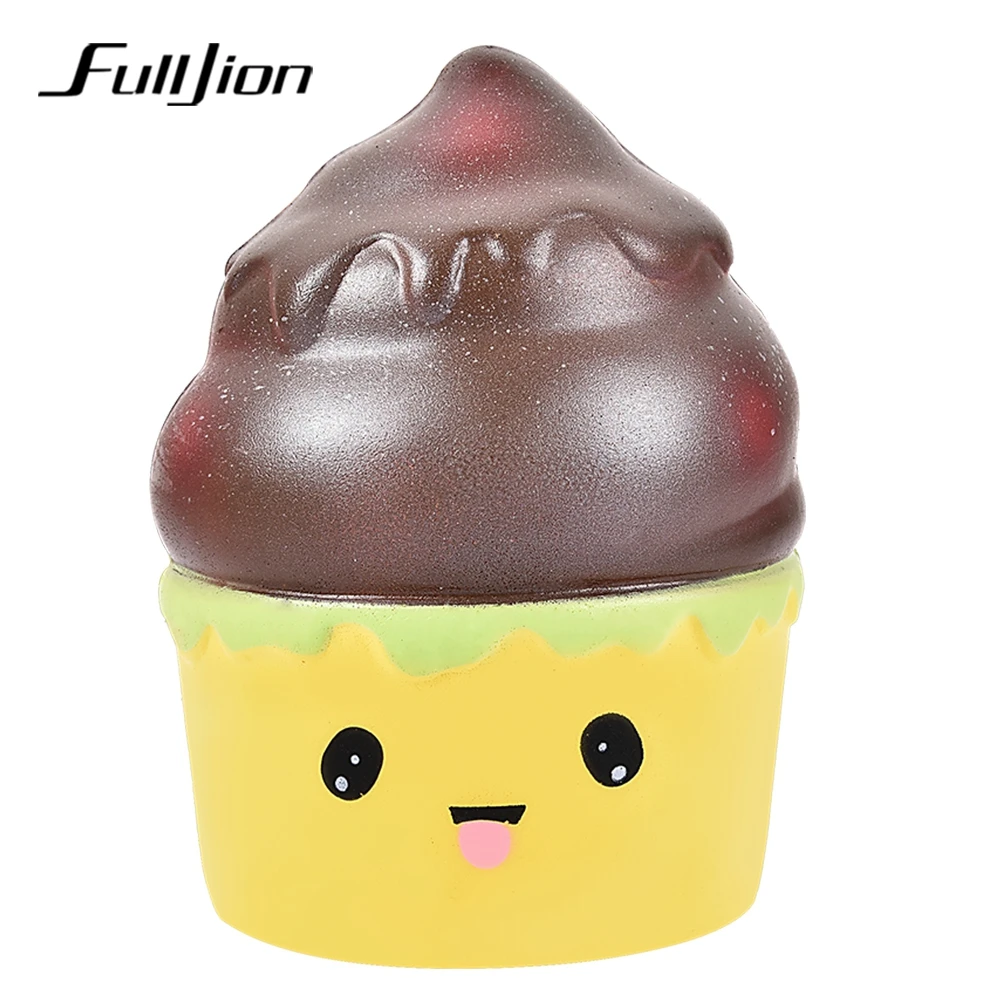 Fulljion Squishy Ice Cream Novelty Gag Toys Squishe Entertainment Stress Fun Squeeze Surprise Funny Gadgets | Игрушки и хобби