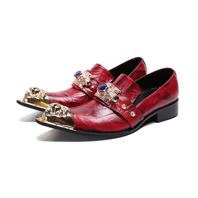 Фабричная индивидуальная Мужская обувь из натуральной кожи модные дизайнерские