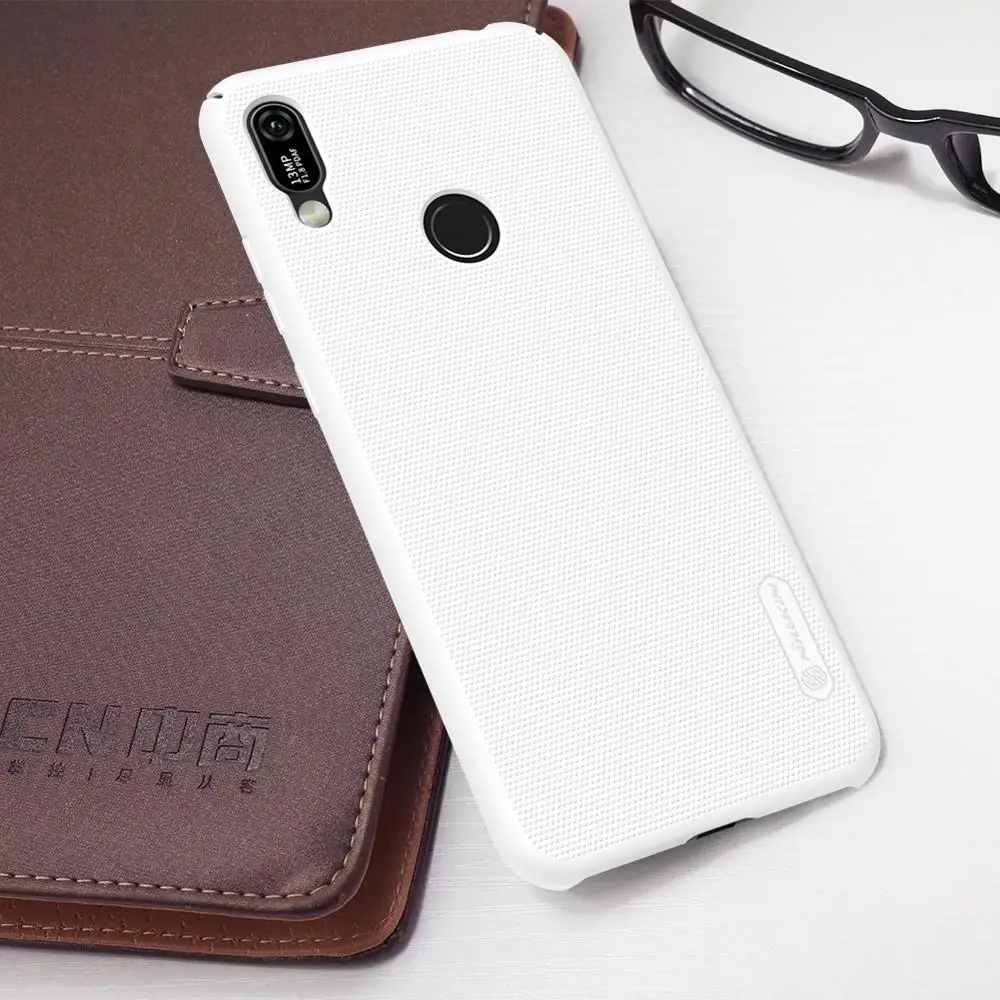 

10pcs/lot wholesale NILLKIN Super Frosted Shield matte PC hard back cover case for Huawei Y6 2019 case