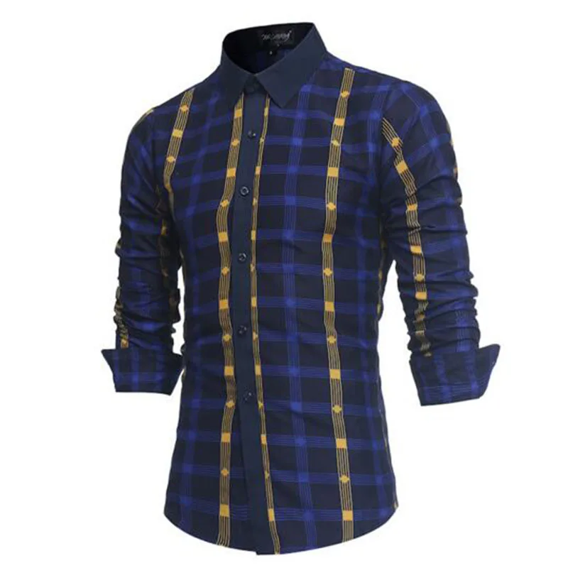 2018 сезон: весна–лето Лидер продаж Для мужчин Slim Fit с длинным рукавом Хлопок