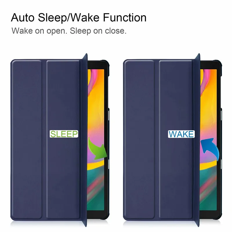 Магнитный чехол для samsung Galaxy Tab A 10,1 SM-T510 SM-T515 T510 T515 Funda чехол для samsung Galaxy Tab A 10,1 чехол