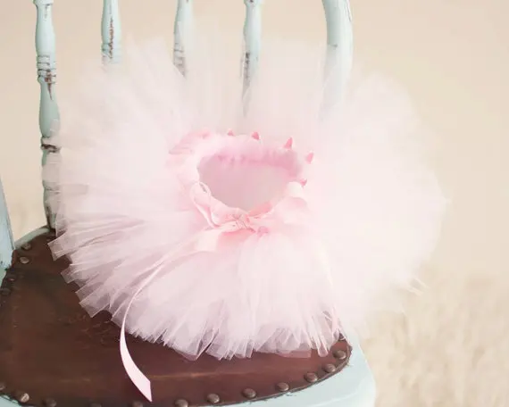 

Cute Baby Girls Crochet Tutu Skirts Infant Fluffy Ballet Dance Pettiskirts with Ribbon Bow Children Tulle Tutus Cloth 30Pcs/lot