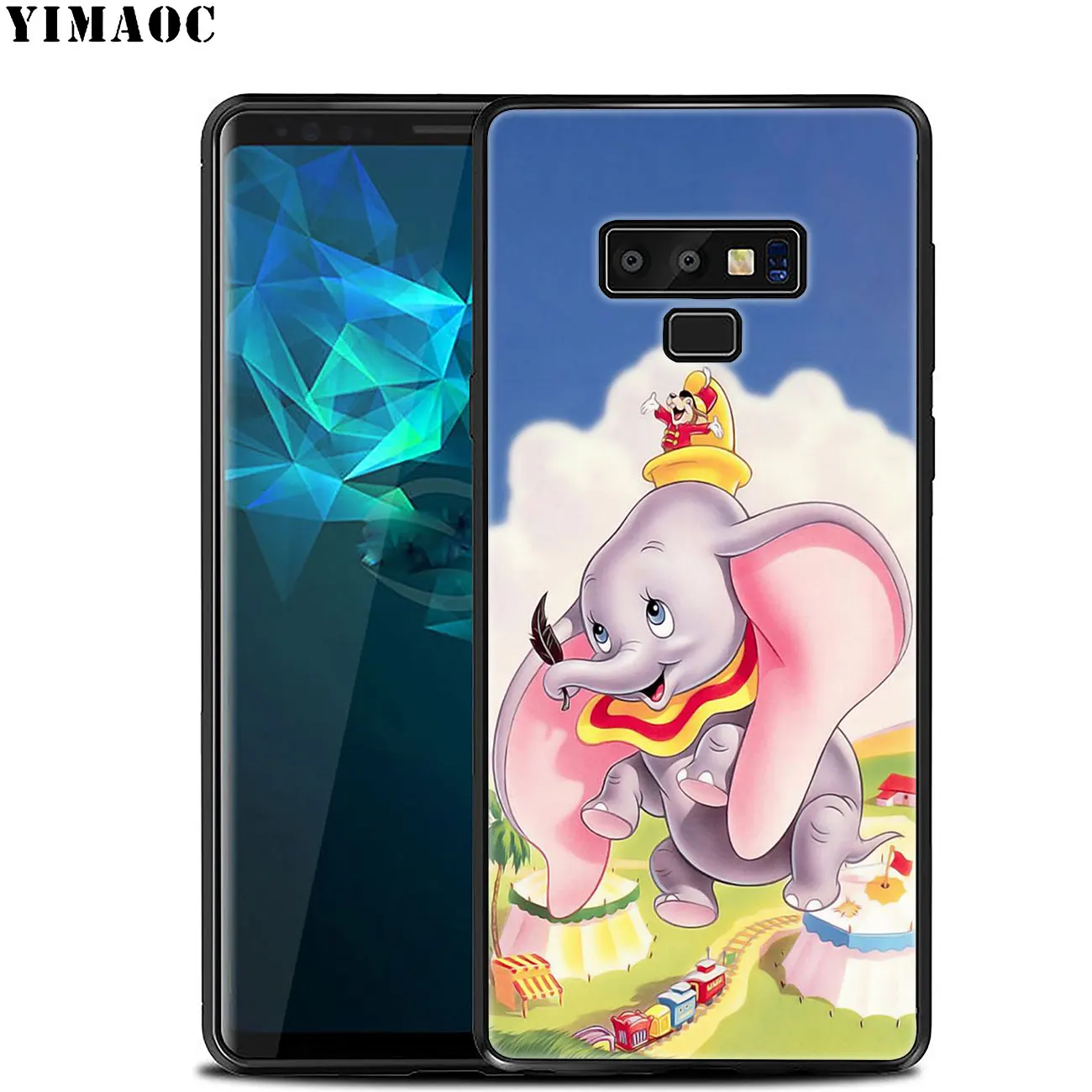 YIMAOC цветок Бесконечность на фиолетовом мягком силиконовом чехле для Samsung Galaxy A6 A9