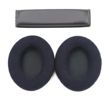 Сменные бархатные амбушюры из пены для наушников Sennheiser HD418 HD428 HD419 HD429 HD448 HD449 вкладыши для наушников