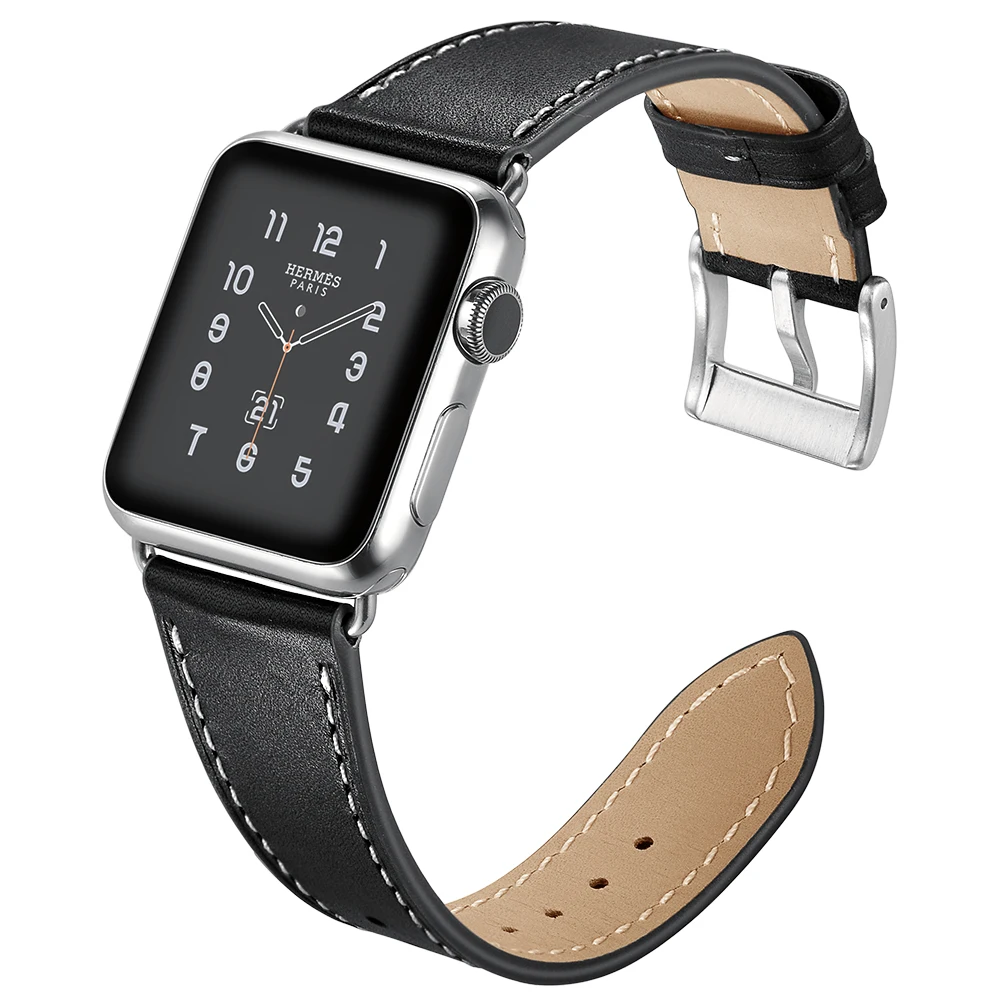 Bakeey ремень из натуральной кожи для Applewatch ручной работы замены ремешок Браслет
