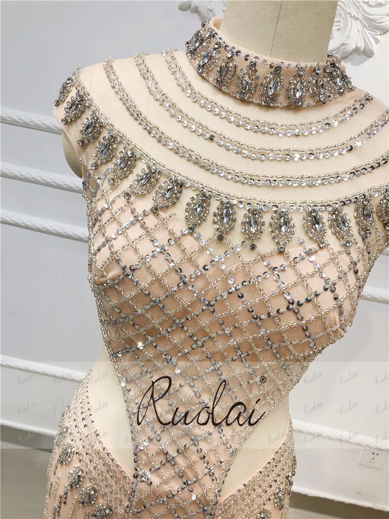 Роскошное платье для выпускного вечера 2019 сексуальное вечернее русалки с