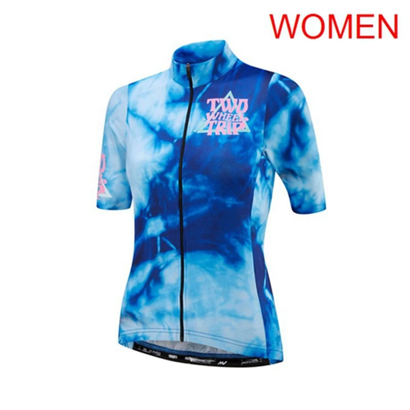 

2019 Womens Pro Team Cycling Jersey 100% Polyester Quick Dry MTB Bike Jersey Cycling Outfits Summer Road Bicycle Clothes Y050802