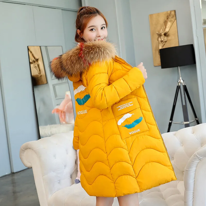 

Parka women 2018 winter hooded long warm female ladies coats woman winter 2018 outerwear windbreaker woman winter coats KK2656 L