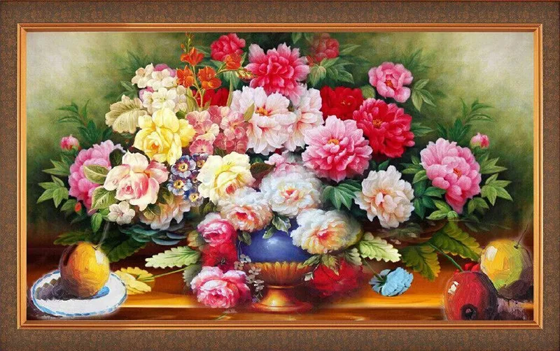 Алмазная вышивка 5D цветок алмазная кристаллический куб алмазные наборы