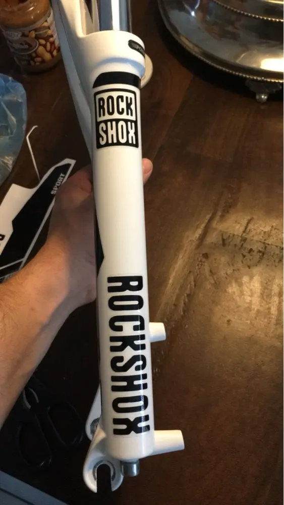 Горячая Распродажа Светоотражающие горный велосипед рама наклейки для rockshox