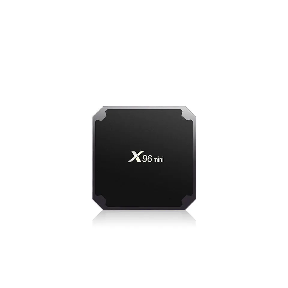 X96 мини Amlogic S905W 4 ядра android 7.1.2 ТВ коробка 1 г оперативной памяти 8 ROM Умные