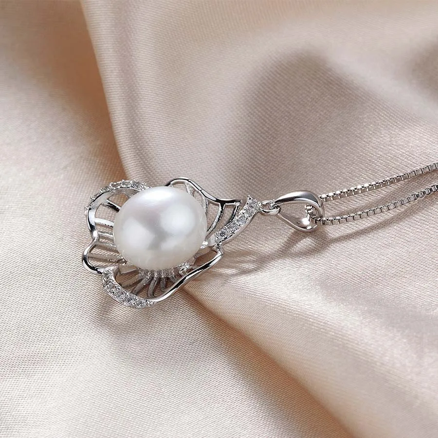 Женские Подвески из натурального пресноводного жемчуга высокого блеска