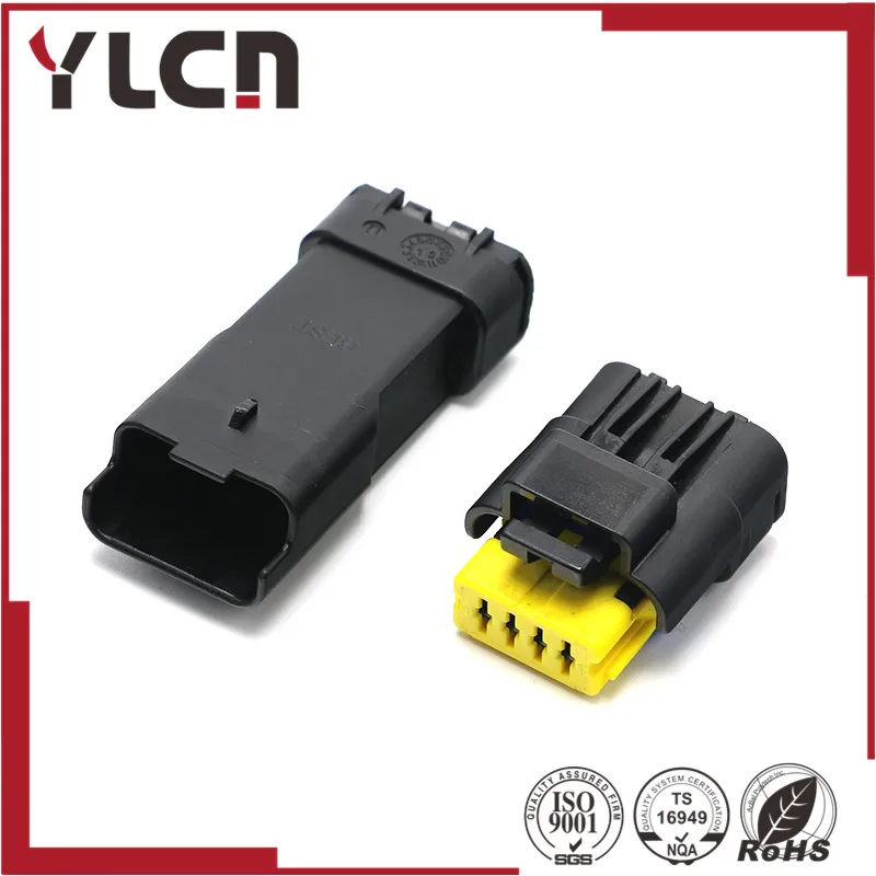 4-контактный Штекерный водонепроницаемый разъем FCI автомобильный 211PC042S4021 - купить