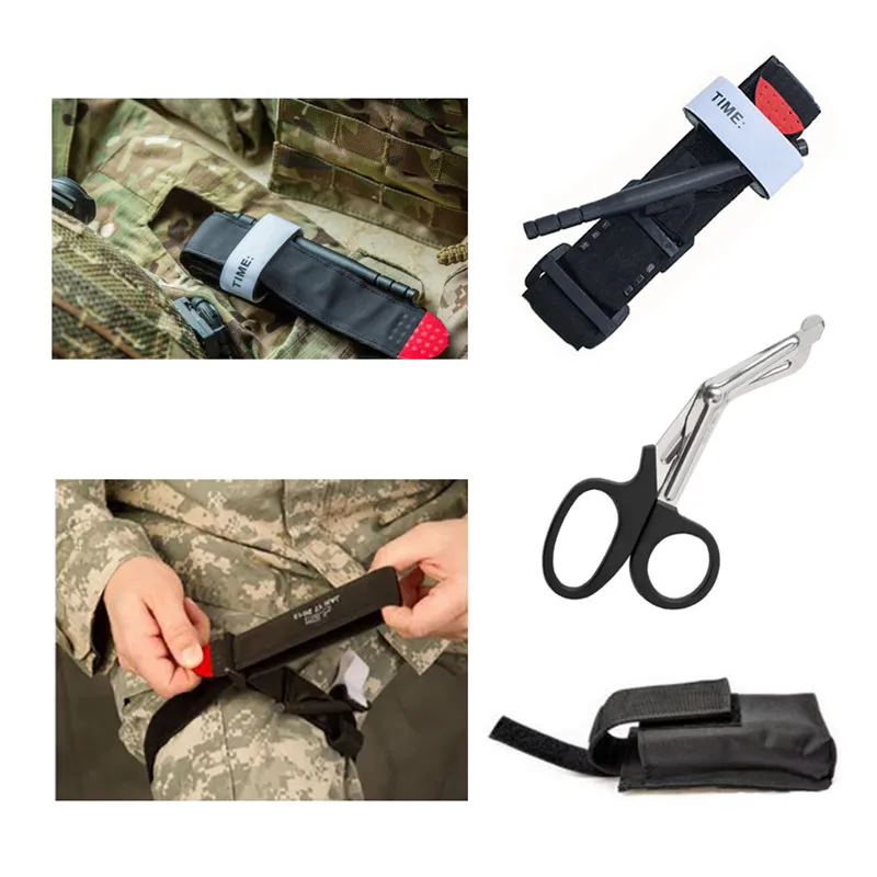 3 шт. портативный аварийный жгут-ремень военный тактический охотничий походный