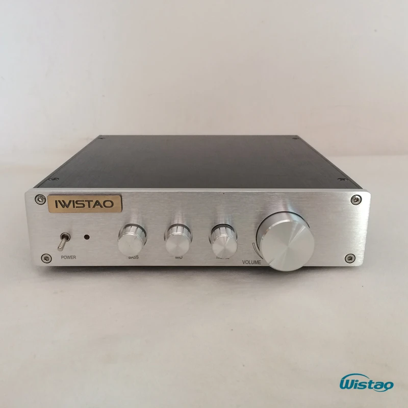 Предусилитель IWISTAO HIFI с регулировкой тона низкие басы тремблеск зеркальный