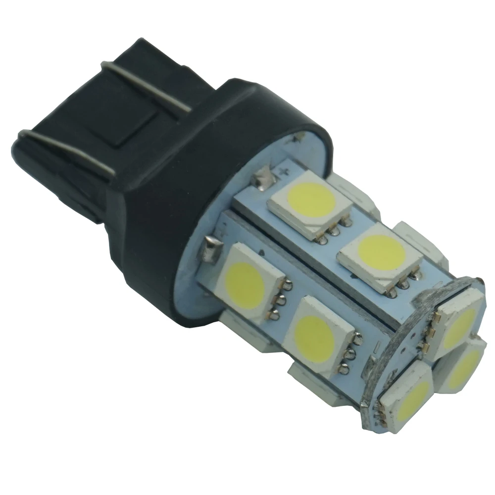 CQD светильник 2 шт. T20 W21/5 Вт 7443 7440 13 SMD 5050 светодиодный чистый белый автомобильный