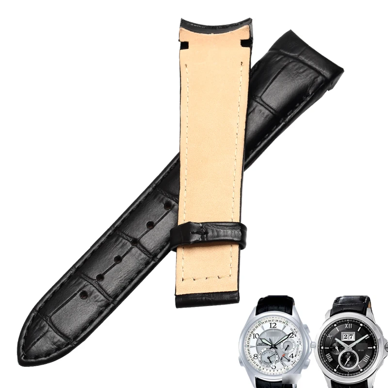 WENTULA часы для Citizen для BL9002 BL9007 BL9000 телячья кожа ремешок из натуральной коровьей кожи кожаный ремешок часы