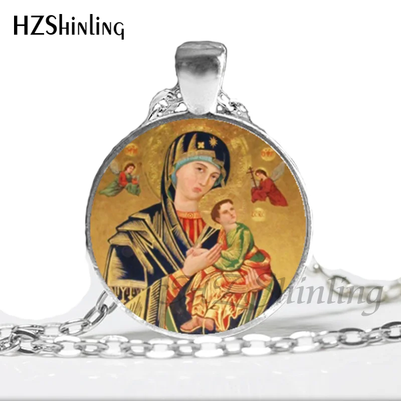 Женское ожерелье с подвеской в виде Богородицы|mother fashion|necklace vintagefashion jewelry |