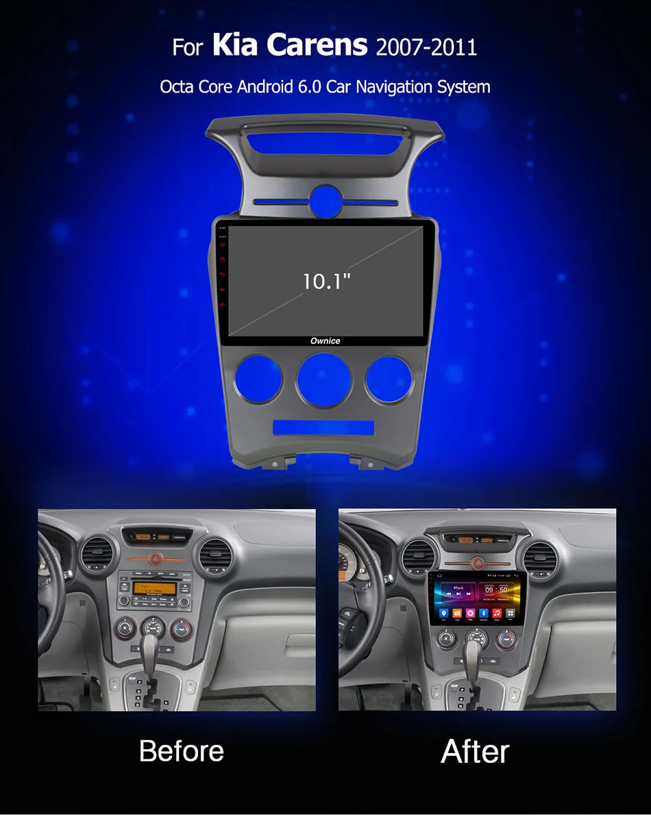 Ownice K3 K5 K6 Octa Core Android9.0 автомобильный DVD стерео радио gps плеер для Kia Carens 2007 2008 2009 2010 2011 4G DSP 360 панорама