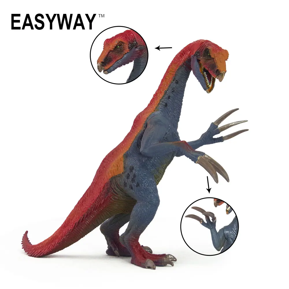 Mr.Froger Therizinosaurus модель игрушечный динозавр ПВХ модели Классические игрушки