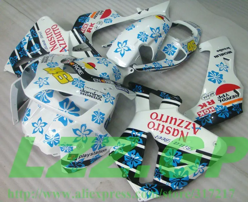 

Injection Fairing Kit for Painted CBR 600 RR CBR600RR F5 05 06 Bluue White 2005 2006 ABS LZZ.GP bodykits motorcycle W215f