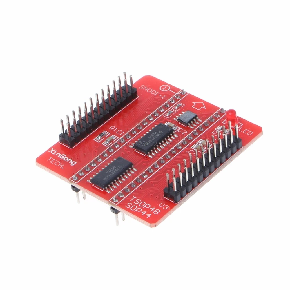 Программатор V3 TSOP48 PSOP44 на DIP40 USB Eprom адаптер для TL866CS TL866A интегральные схемы Прямая