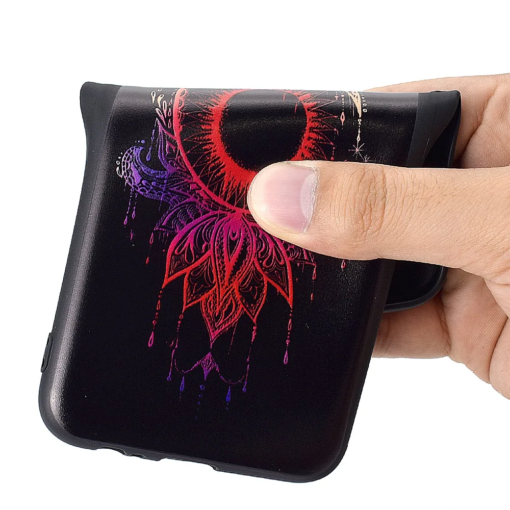 ТПУ силиконовый чехол для LG K8 2017 Европейская версия Slim Fit обложка кожа с 3D Red Fox