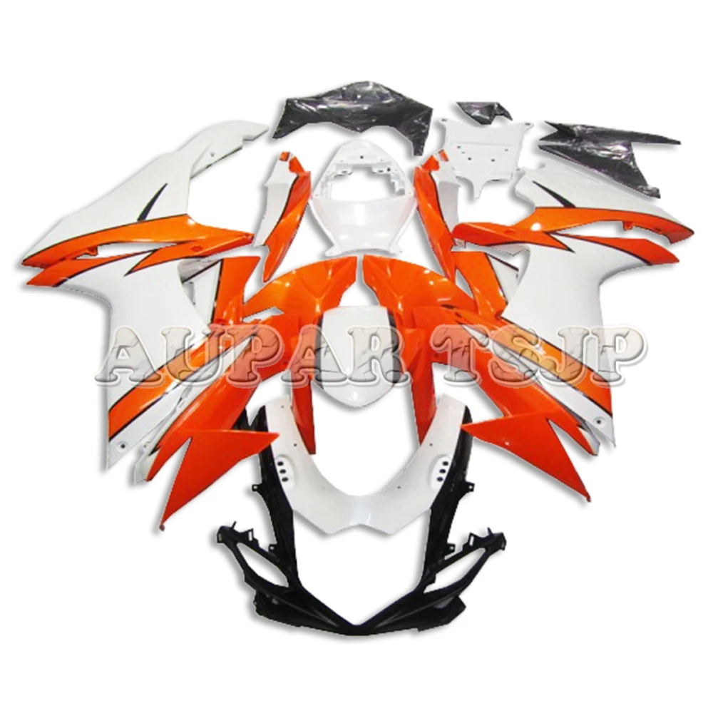 

Complete White Orange Sportbike Hulls For Suzuki GSXR600-750 K11 2011-2016 GSXR750 GSXR600 2011 12 13 14 15 16 Plastic Fairing