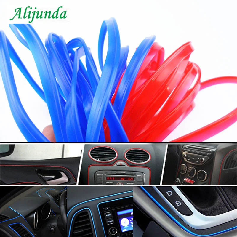 5 м линия украшения автомобиля внутренняя отделка все автомобили для Volkswagen Skoda