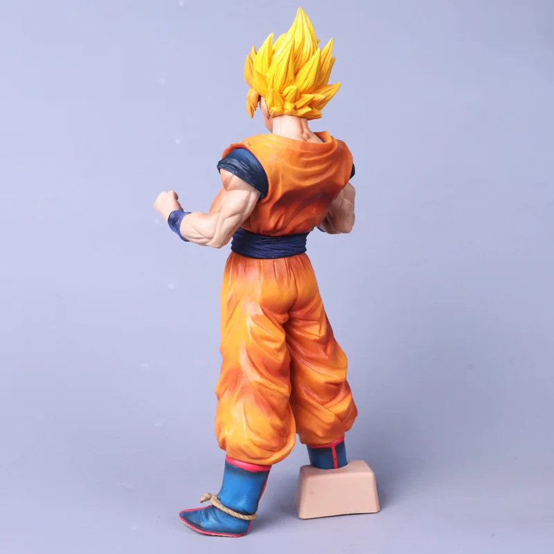 32 см большой Z Супер Saiyan Сон Гоку ПВХ фигурка dragon ball ros Son модель игрушки Кукла