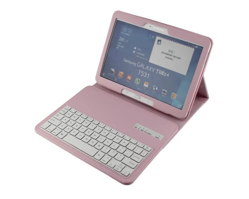 Съемный беспроводной чехол с клавиатурой Bluetooth для Samsung Galaxy Tab 4 10 1 T530 T531 T535 дюймов